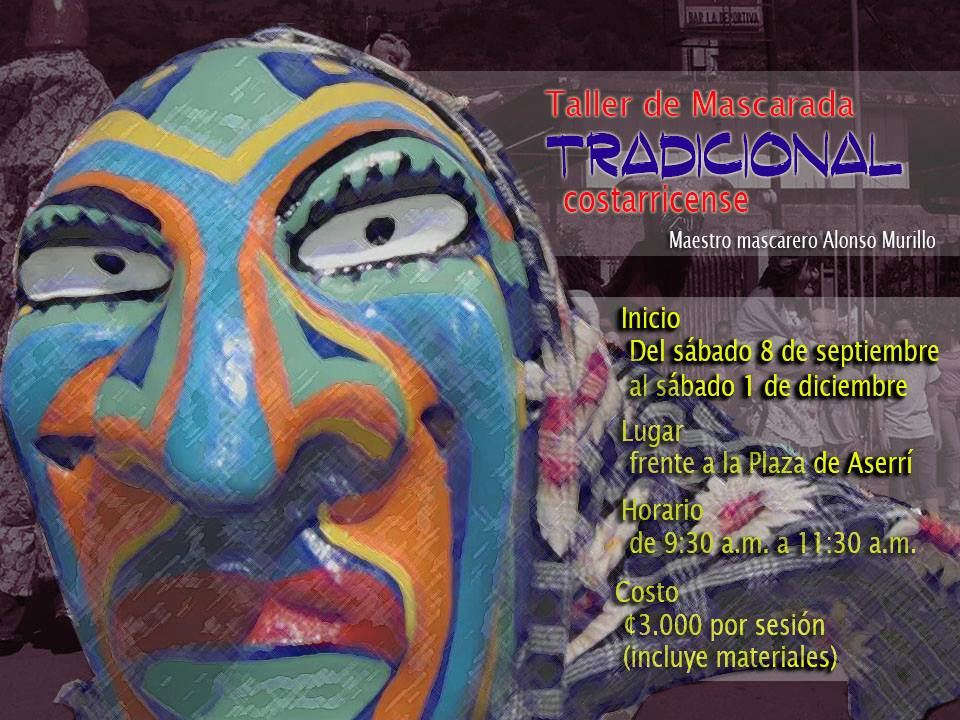 Taller de Mascarada Tradicional costarricense, Maestro mascarero Alonso Murillo