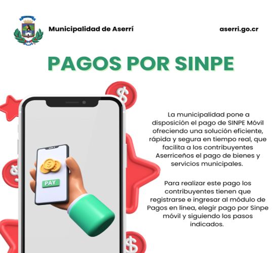 Pagos por SINPE Móvil